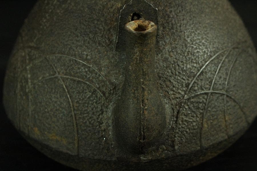 鉄瓶 野草 龍文堂(K-LC590)