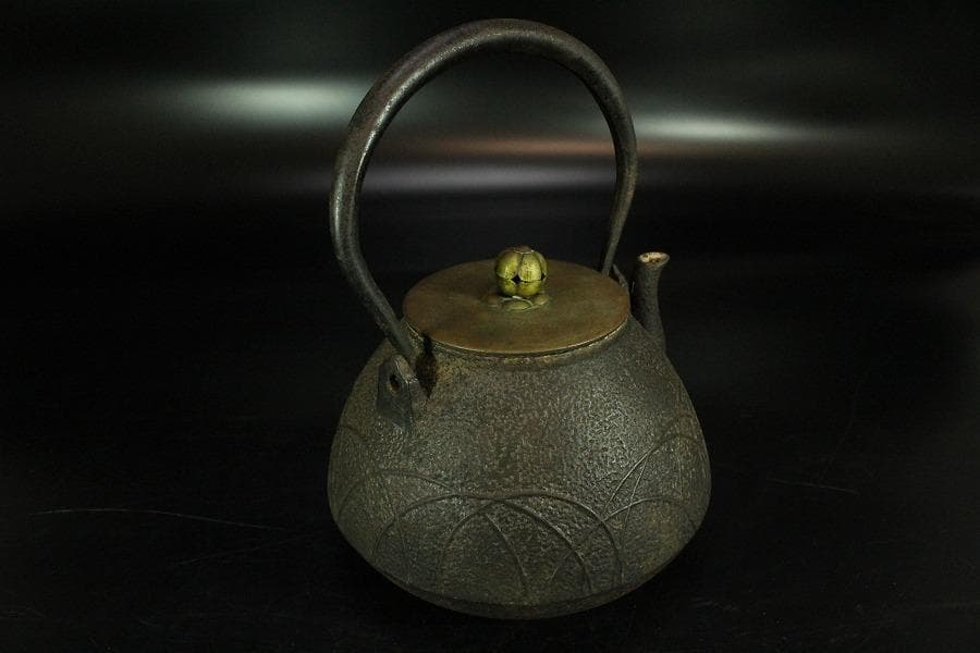 鉄瓶 野草 龍文堂(K-LC590)