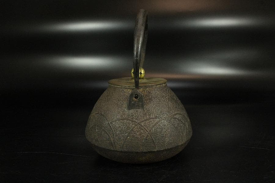 鉄瓶 野草 龍文堂(K-LC590)