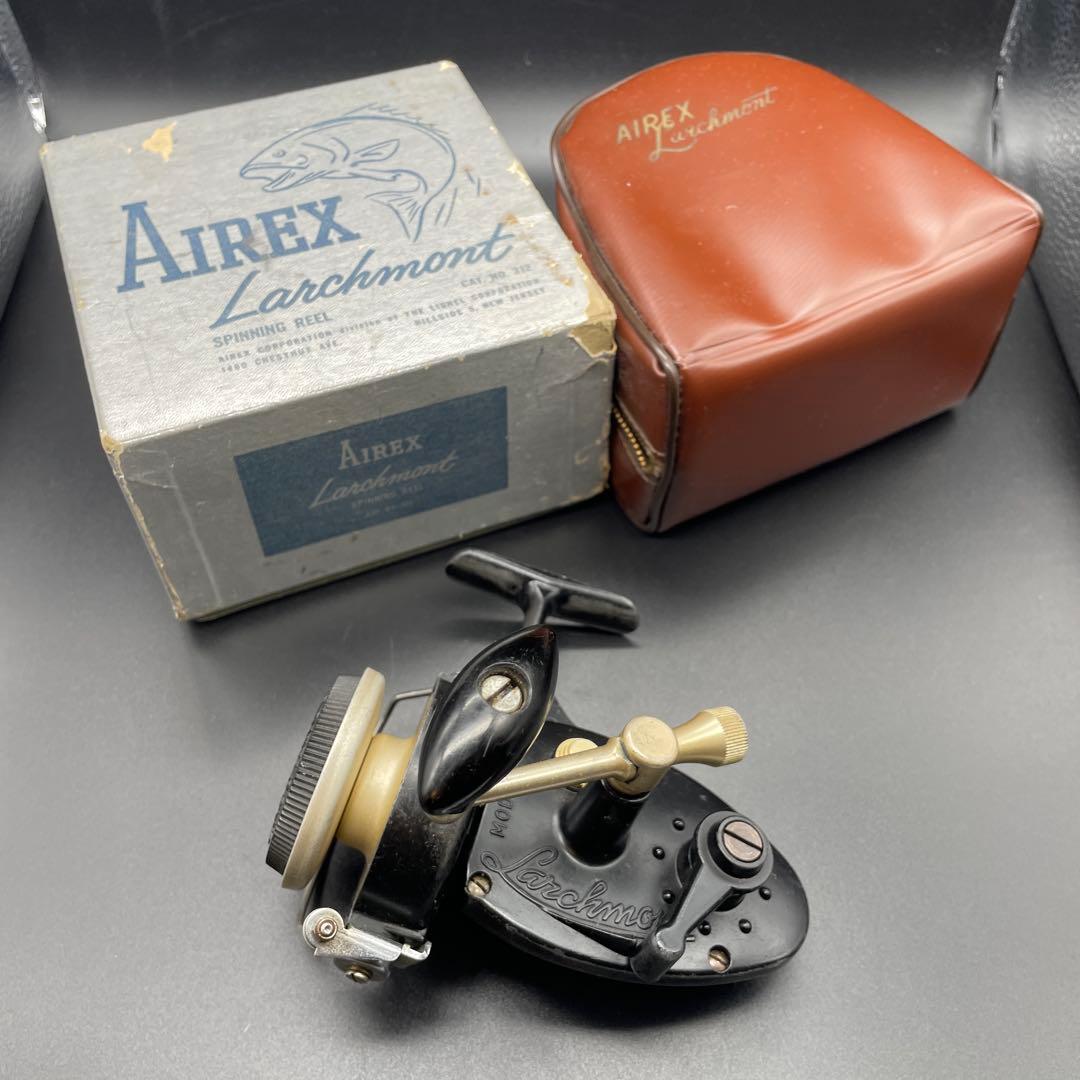 AIREX LARCHMONT MODEL2 オールドスピニングリールケース付
