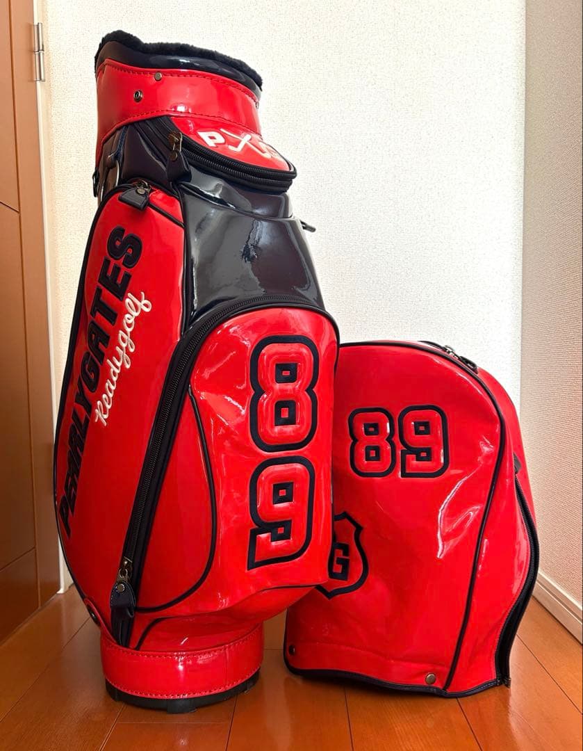 PEARLY GATES キャディバッグ オレンジ