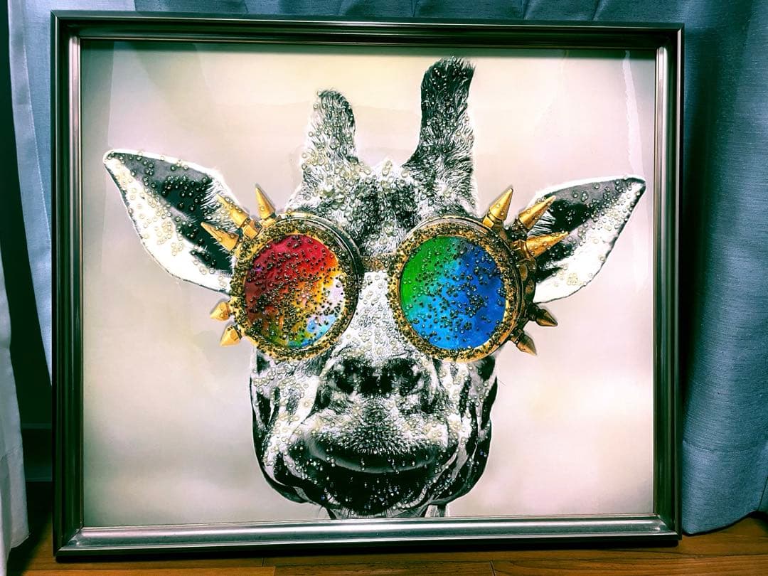 クリスタルアート キリングラス41 アートパネル 66x56cm