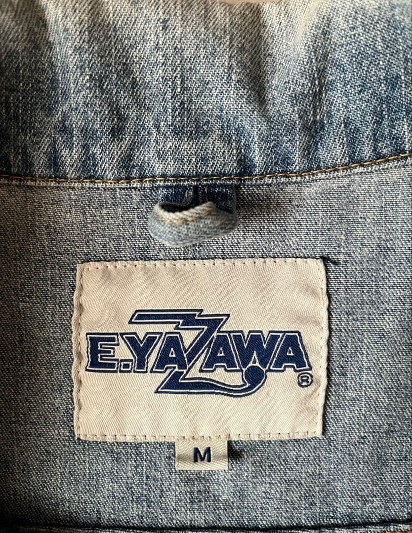 矢沢永吉 E.YAZAWA デニムジャケット 星プリント　ジージャン
