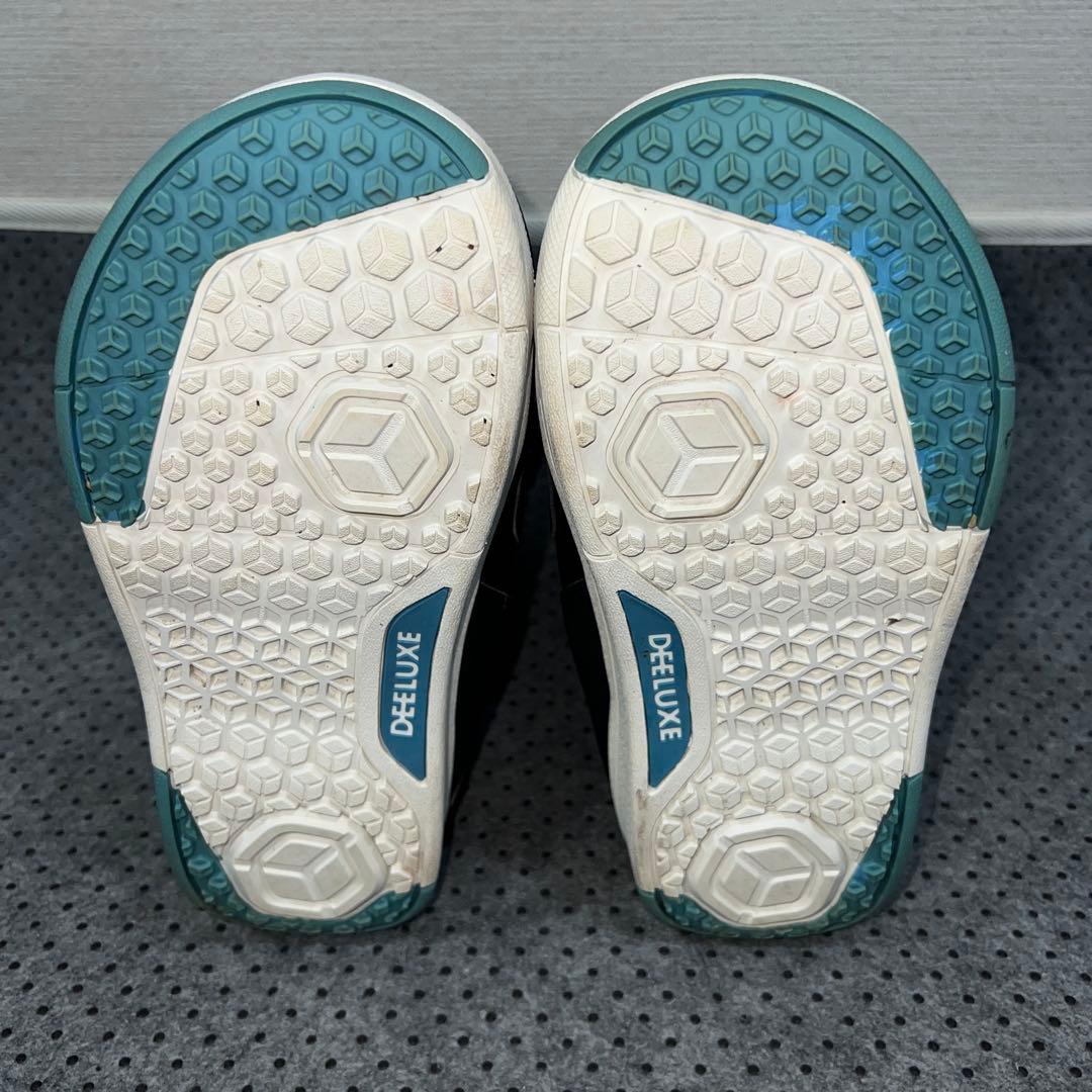 数回使用 希少21.5cm DEELUXE id 6.2 スノーボードブーツ