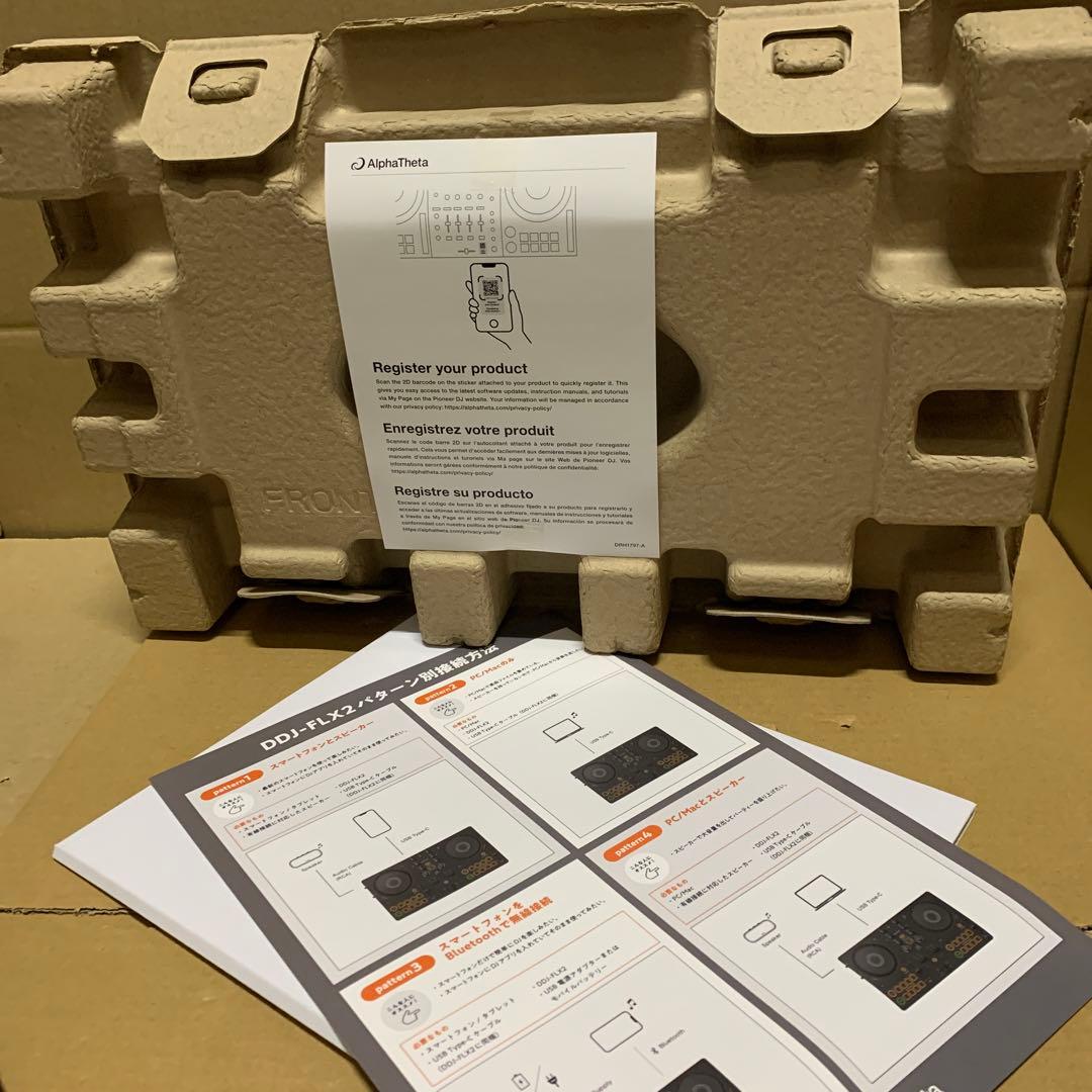 新品　AlphaThetaコンパクト DJコントローラー DDJ-FLX2