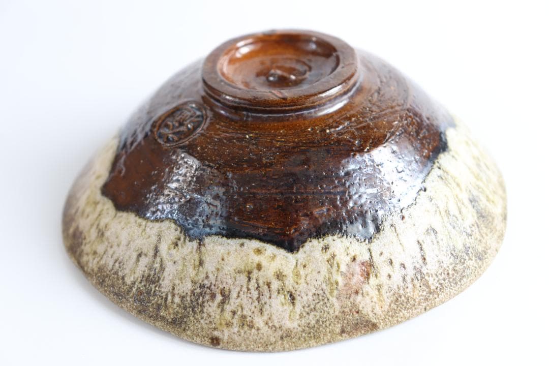 茶道具 大樋長阿弥 平茶碗 夏 共箱