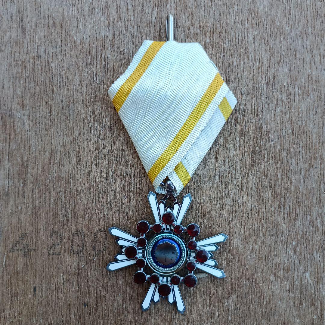 4051 ）勲五等端宝章　叙勲額　小泉純一郎の署名あり