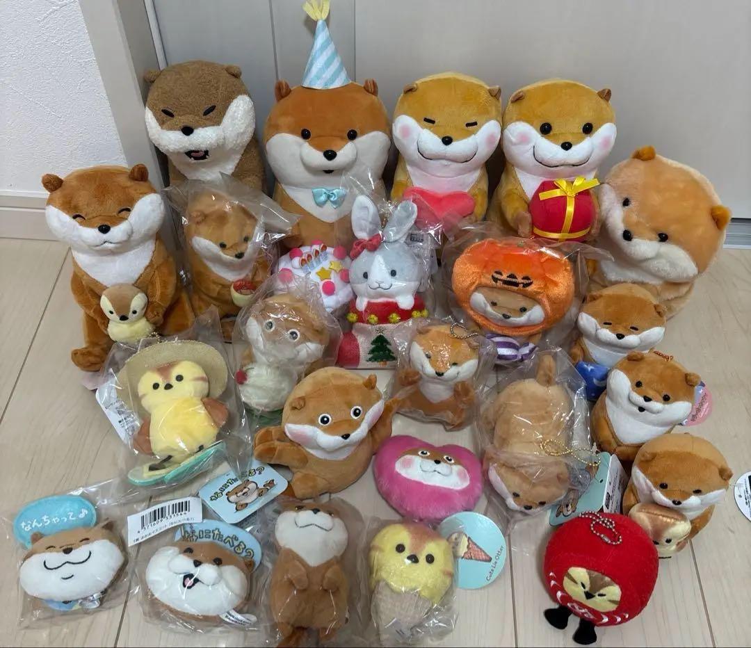 可愛い嘘のカワウソ　ぬんちゃん　ぬいぐるみ　マスコット　キーホルダー