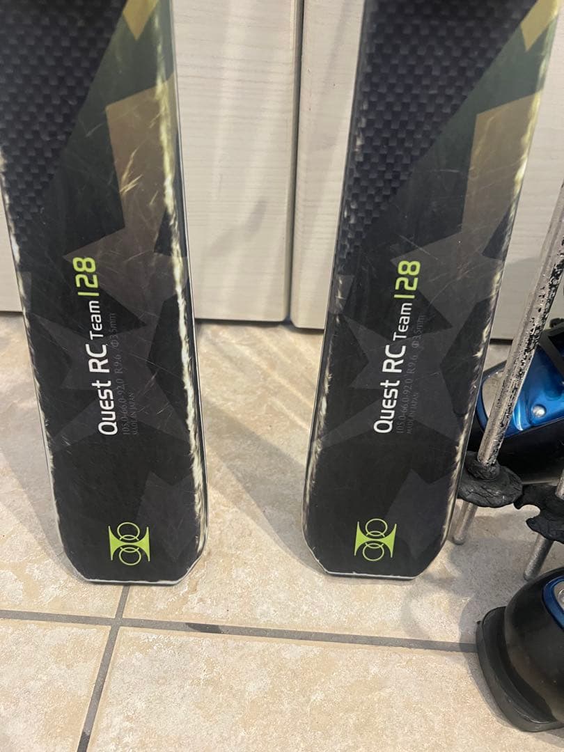 Hart Quest ジュニア　スキーセット板128 ブーツ　21センチ　子供