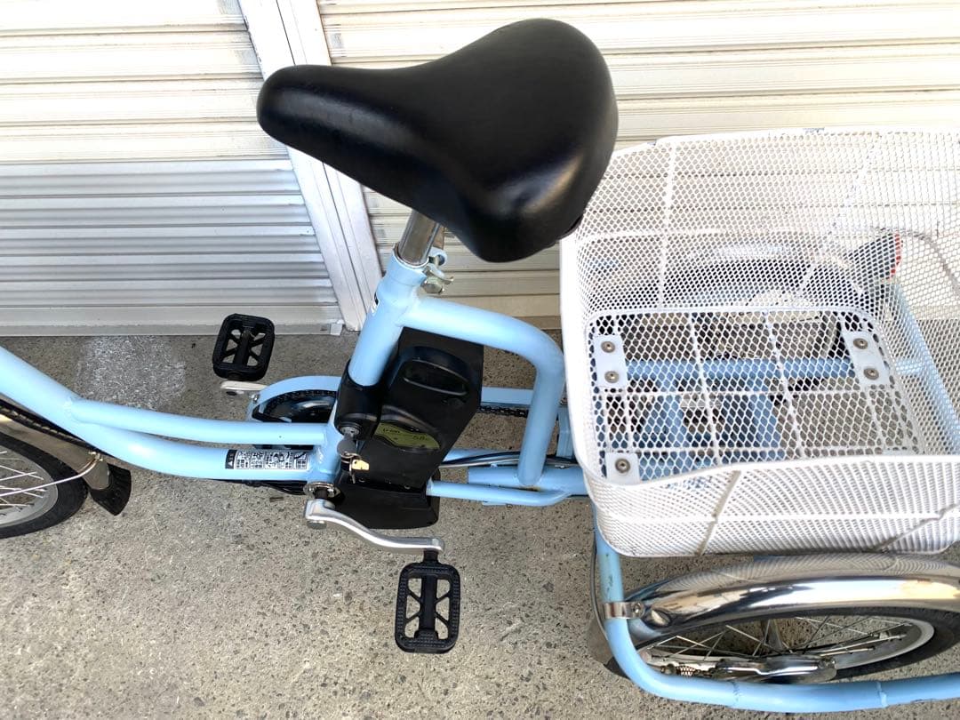 送料無料 AshirakuCharlie電動アシスト三輪自転車 動作確認済