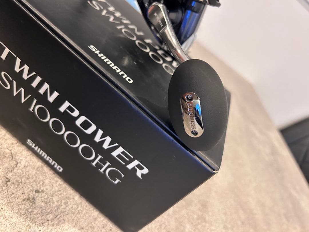 21ツインパワーsw10000HG 美品　pe６号付き　早い者勝ち