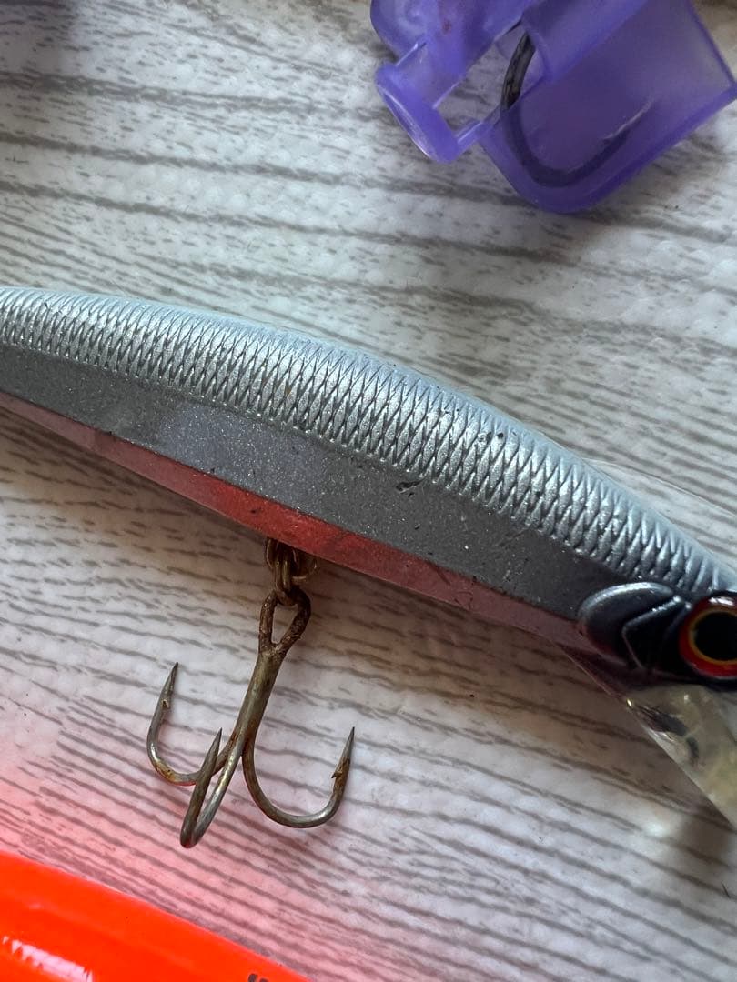 中古　ルアーセット　20セットケース付き