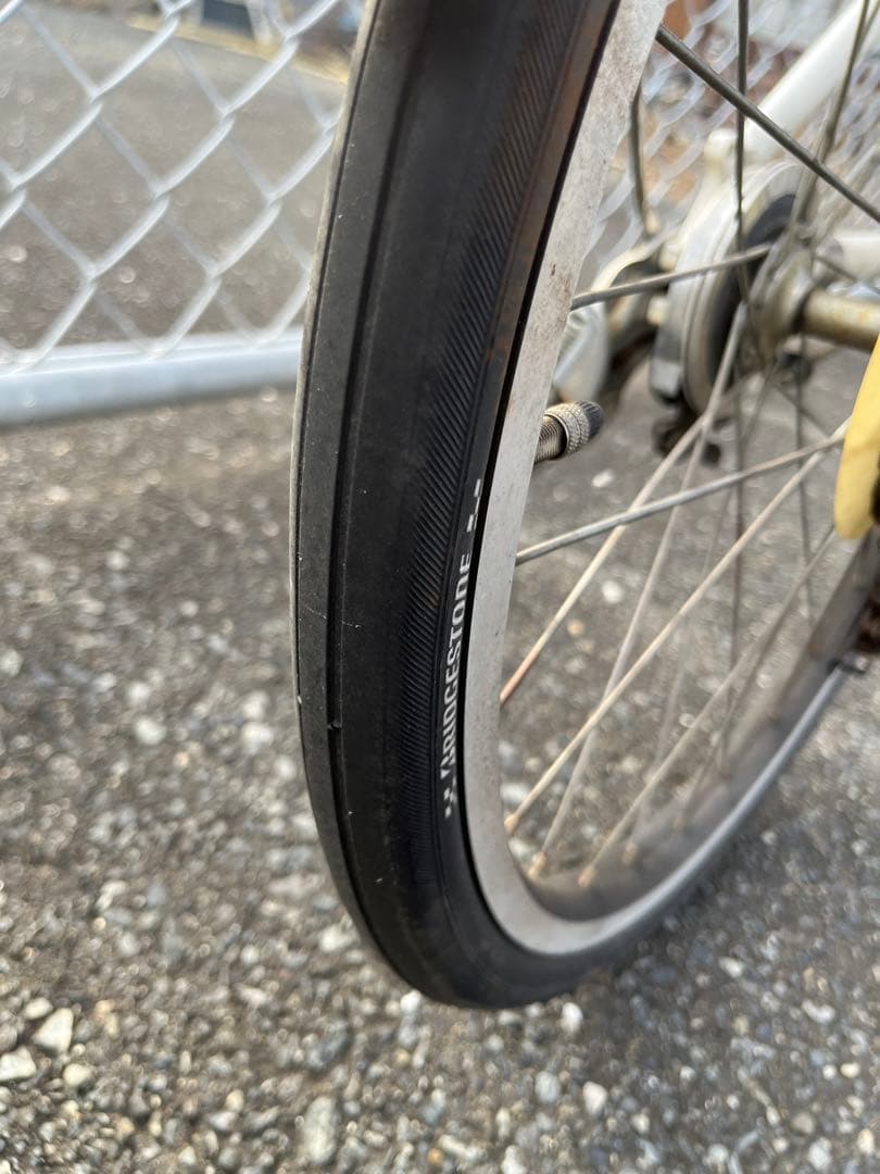 未整備　BRIDGESTONE MARKROSA 20インチ　ミニベロ　7S