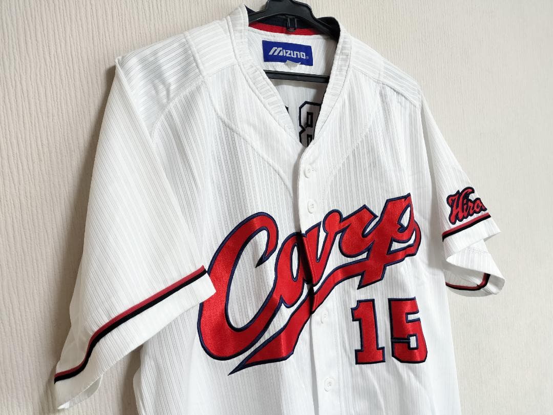 黒田博樹(広島東洋カープ)／ユニフォーム（サイズ：O／ミズノ製）