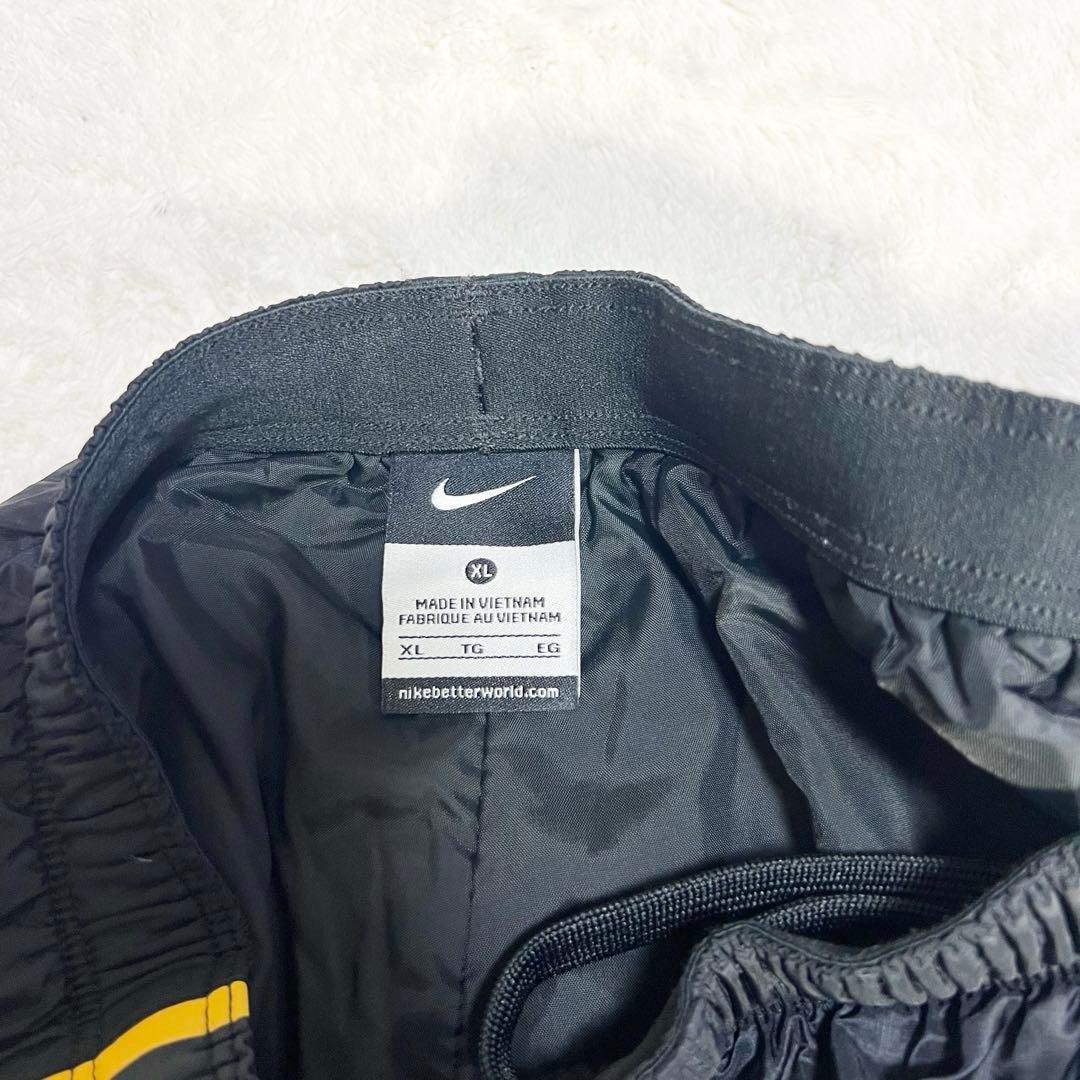 NIKE ナイロンセットアップ パープル&ブラック XL