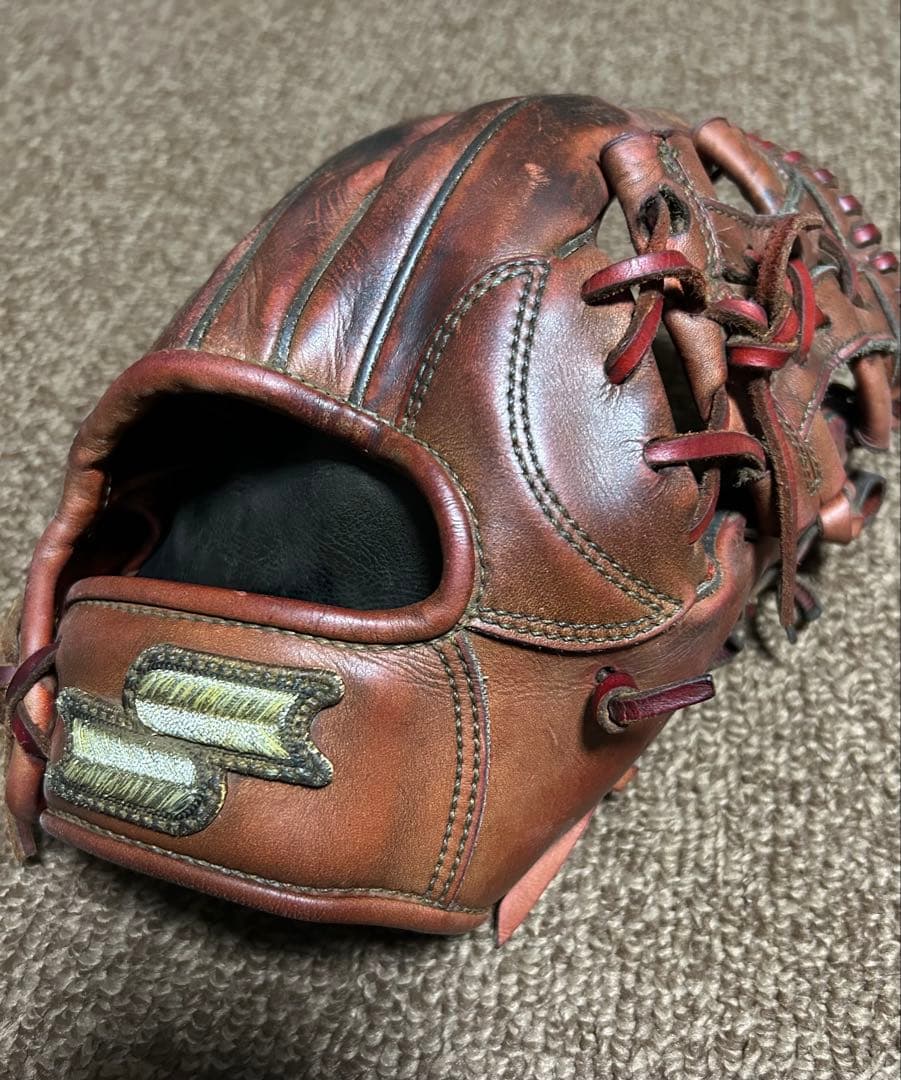 SSK Probrain 硬式用グローブ レッド　赤　エスエスケイ　プロブレイン