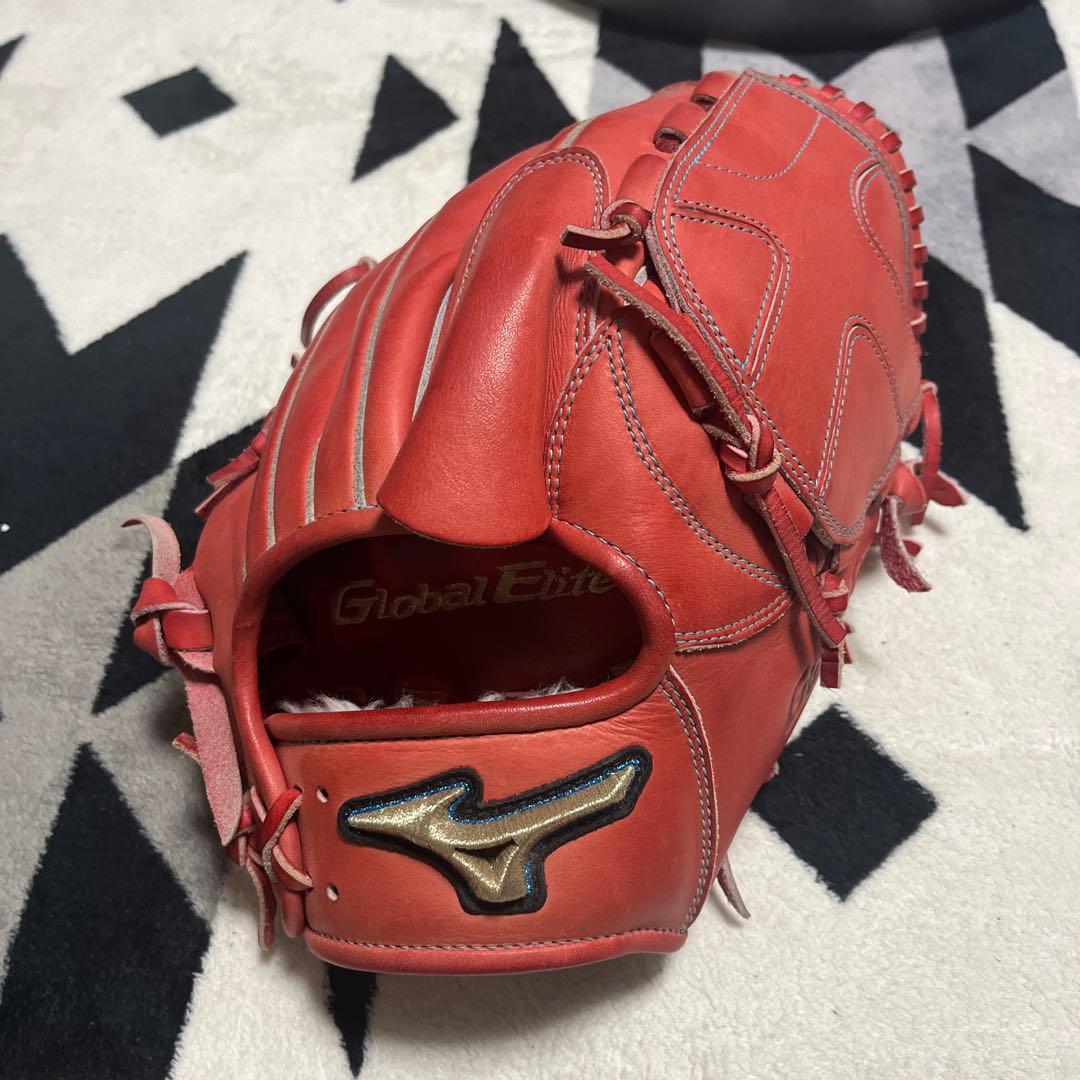 ミズノ Global Elite グローブ レッド