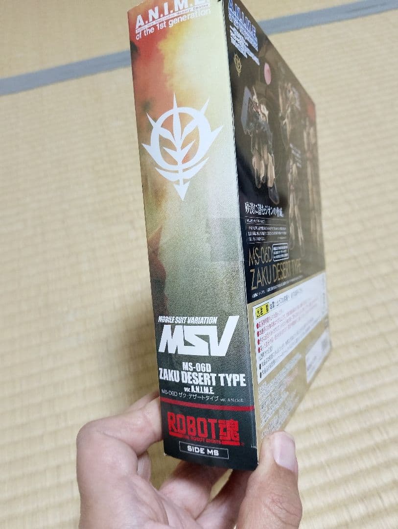 バンダイ ROBOT魂 SP MS-06D ザクデザートタイプ