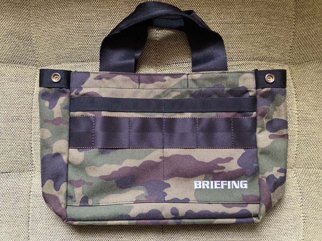 【廃盤・希少】ブリーフィング カートバッグ トートバッグ カモフラ