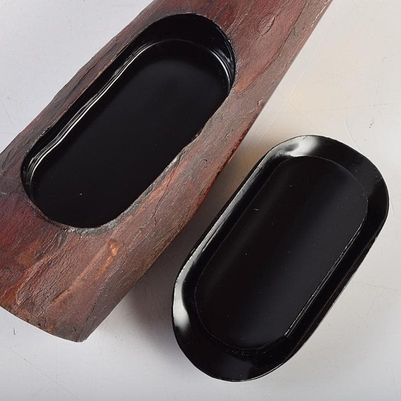 茶道具　畑幸春作　千鳥蒔絵　蜑小舟香合　共箱　V　R9518