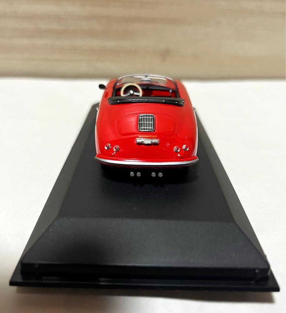 ミニチャンプス 1/43 ポルシェ 356A スピードスター レッド 1956