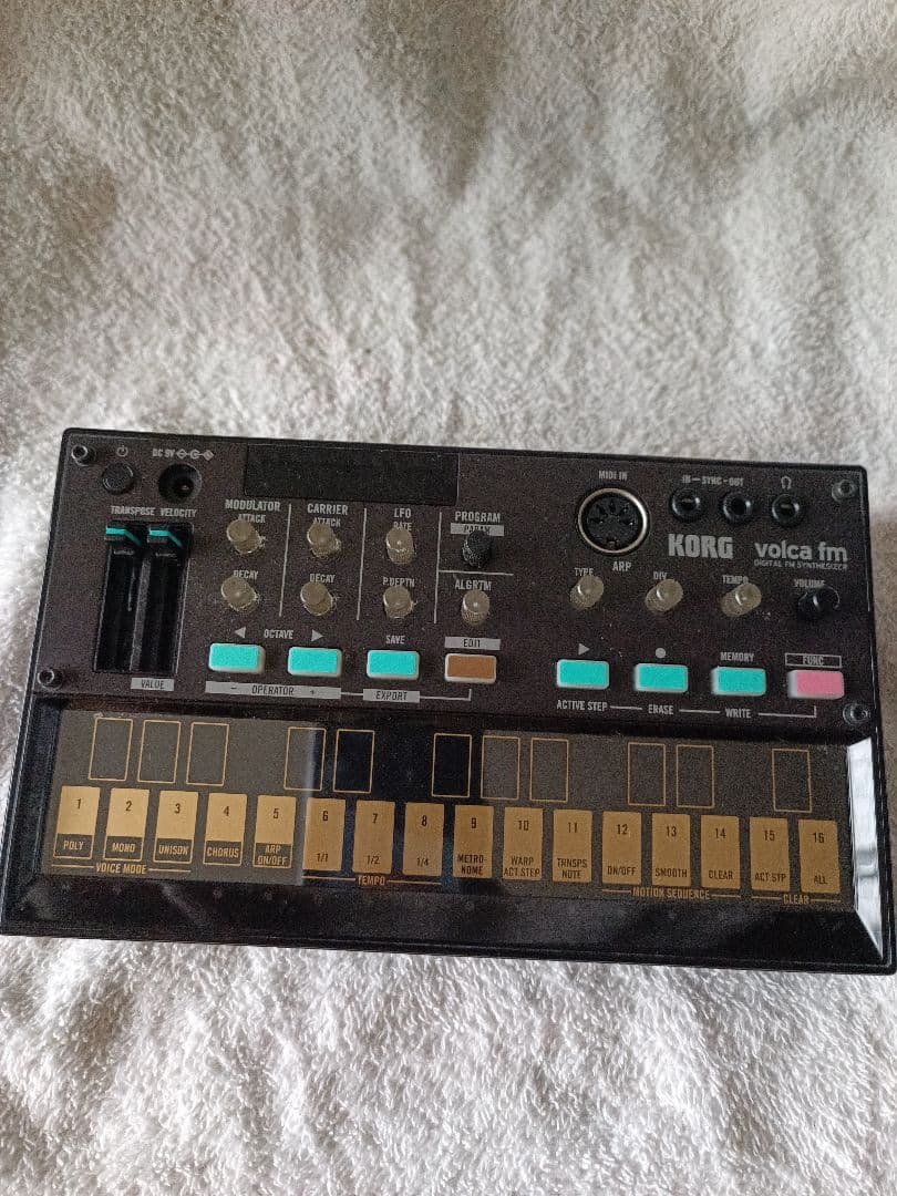 KORG volca fm デジタルシンセサイザー