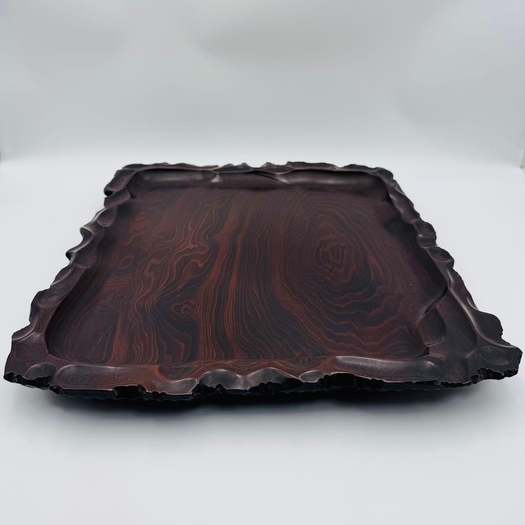 【唐木盆　煎茶道具】香盆　香道具　茶道具