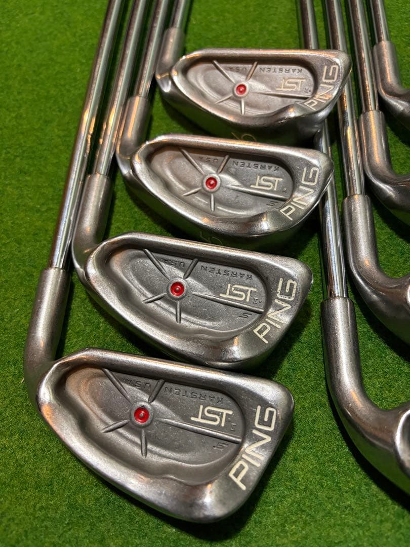 貴重8本♪PING ISI-S アイアン 3-W 赤目 CUSHIN JZ S