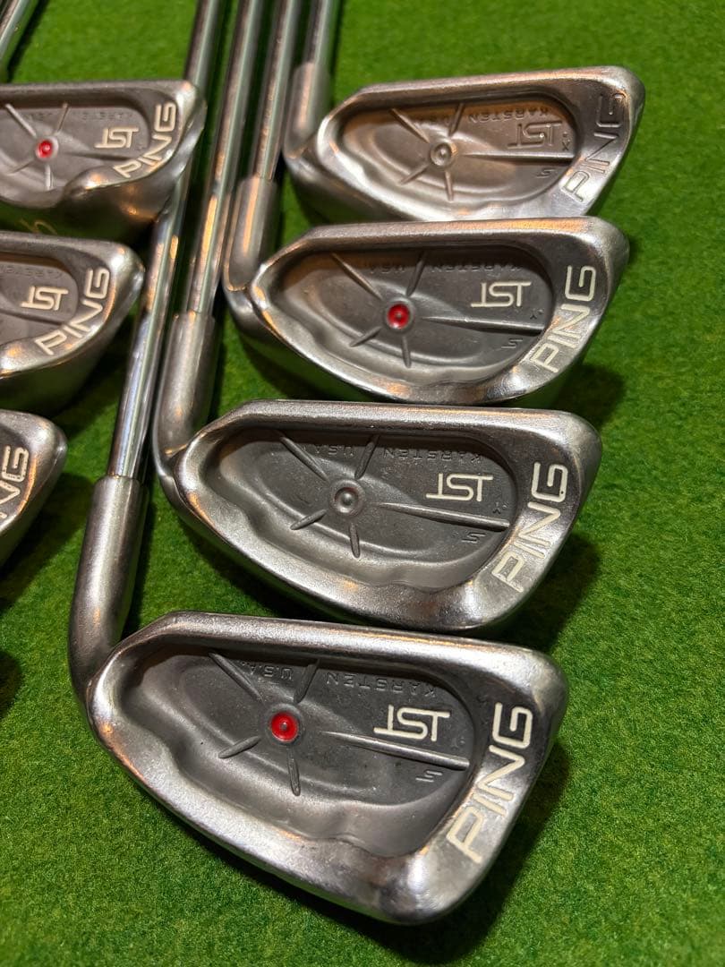 貴重8本♪PING ISI-S アイアン 3-W 赤目 CUSHIN JZ S