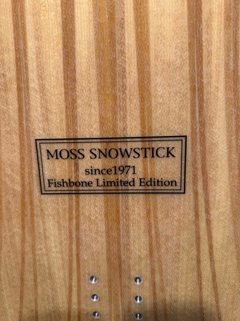 スノーボード MOSS STICK 24-25PQ54 Fishbone