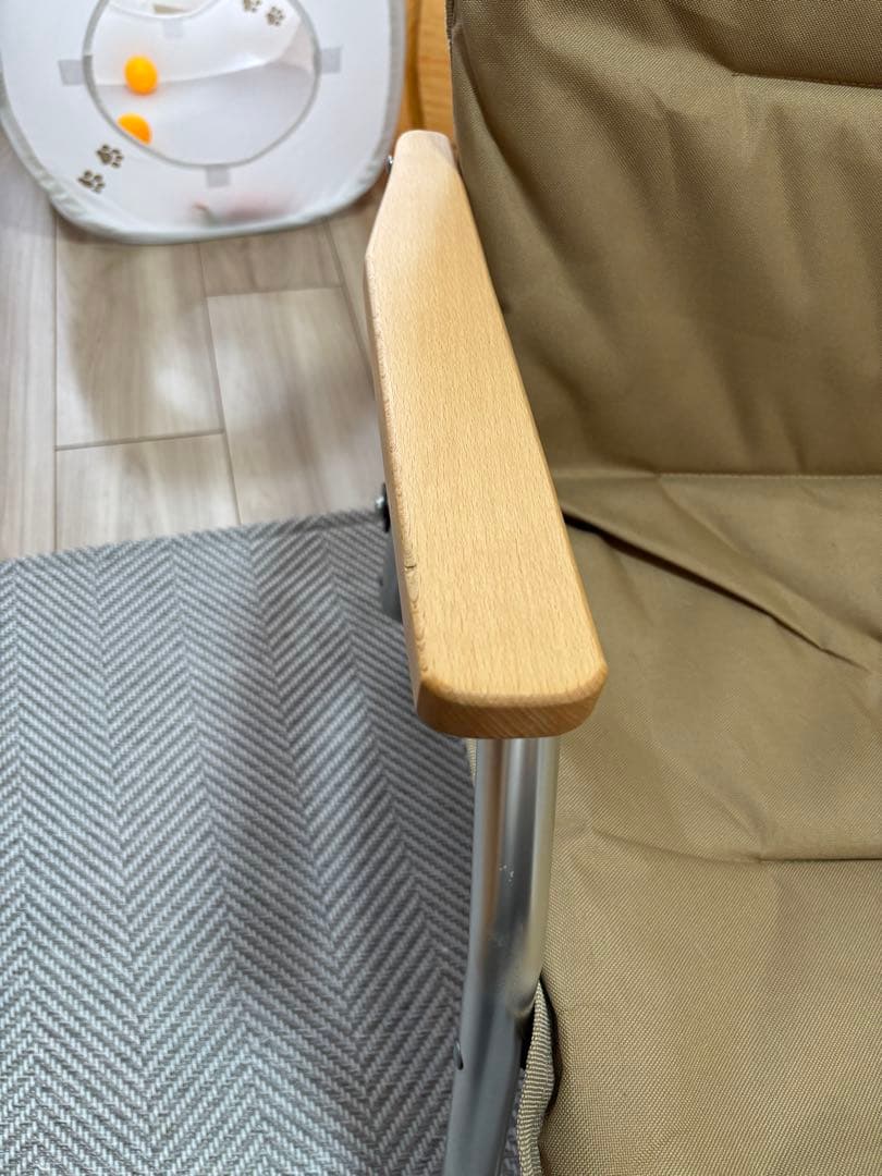 DOD 折りたたみ 二人掛けアウトドアベンチ ベージュ　CS2-900-tn