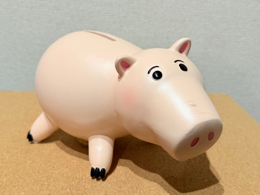 US限定 TOY STORY ハム貯金箱 陶器 ディズニーストア限定