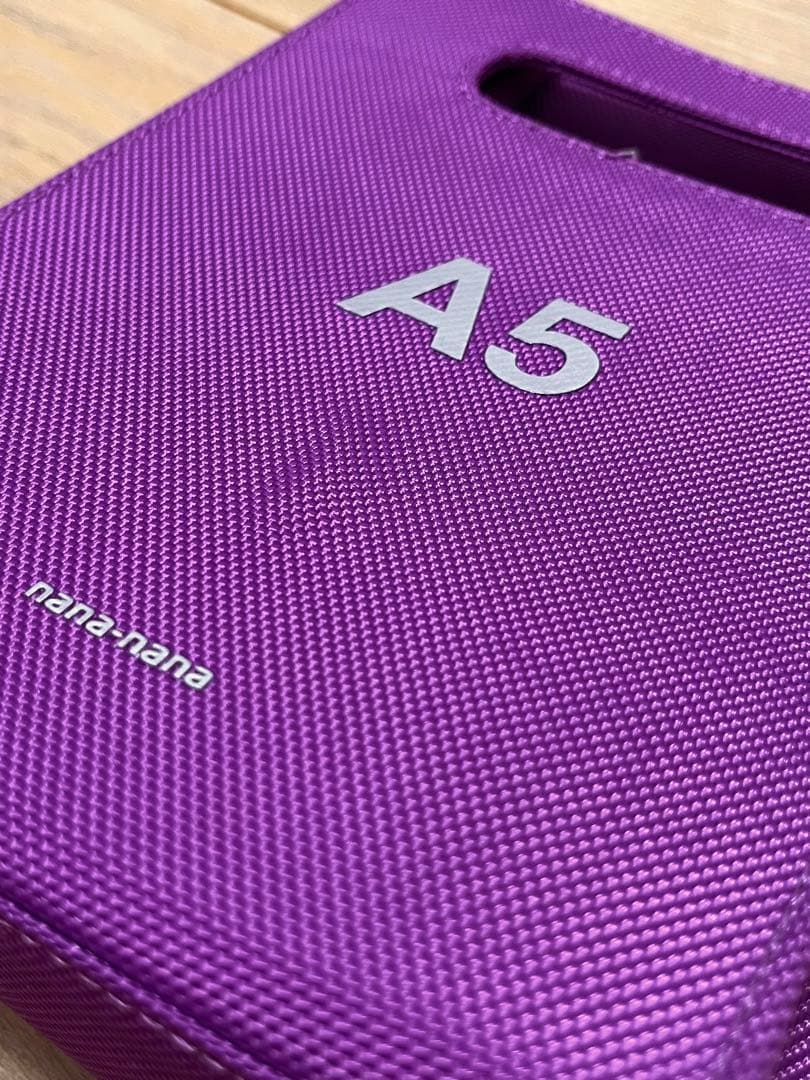 ずっと真夜中でいいのに nana-nana バッグ ステッカー パープル