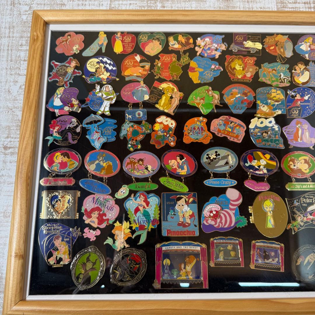 ディズニー　Disney ピンバッジ　まとめて　80個以上　大量　コレクション