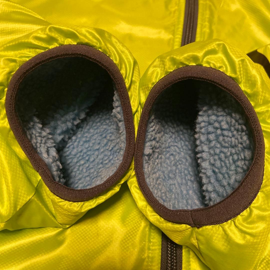 希少サイズ ヨネックス ボアリバーシブルジャケット ブルー xo