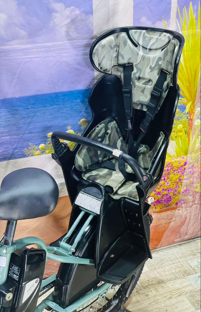 超人気！BIKKE ビッケ13AH⭐️ブリヂストン子供乗せ電動自転車Y2864