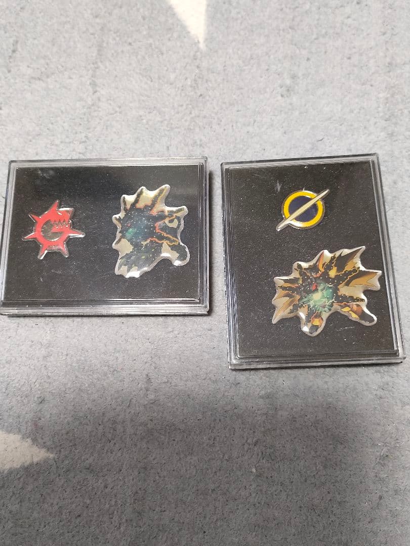 ロックマンエグゼ フォルテ ゴスペル ピンバッジ 2種セット