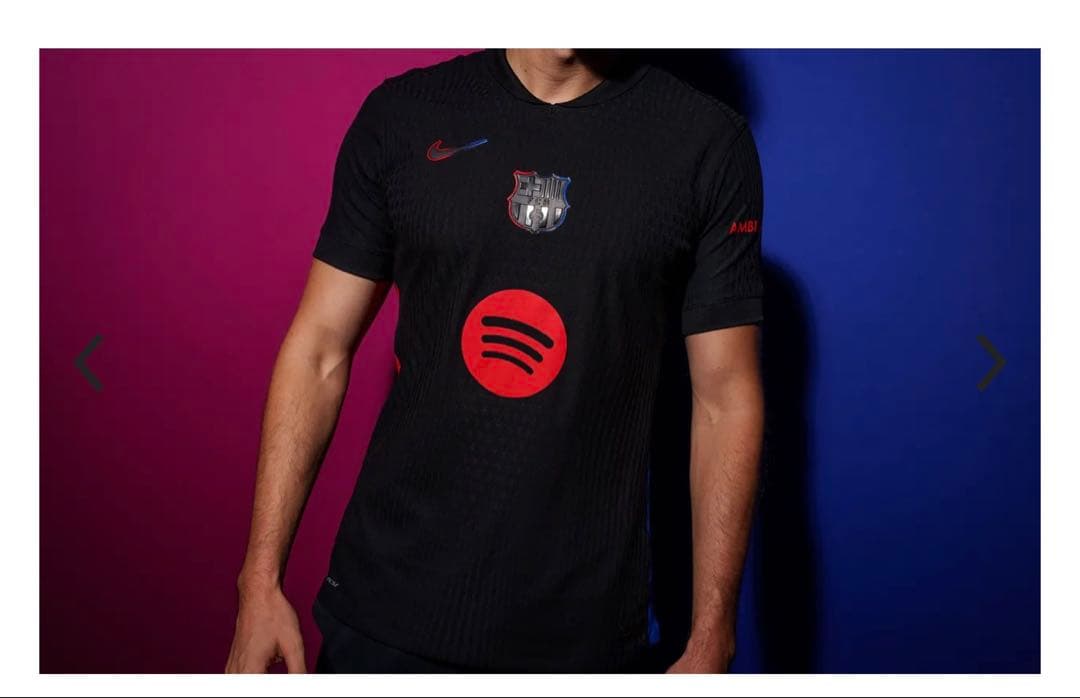 FCバルセロナ 24/25アウェイユニフォーム S