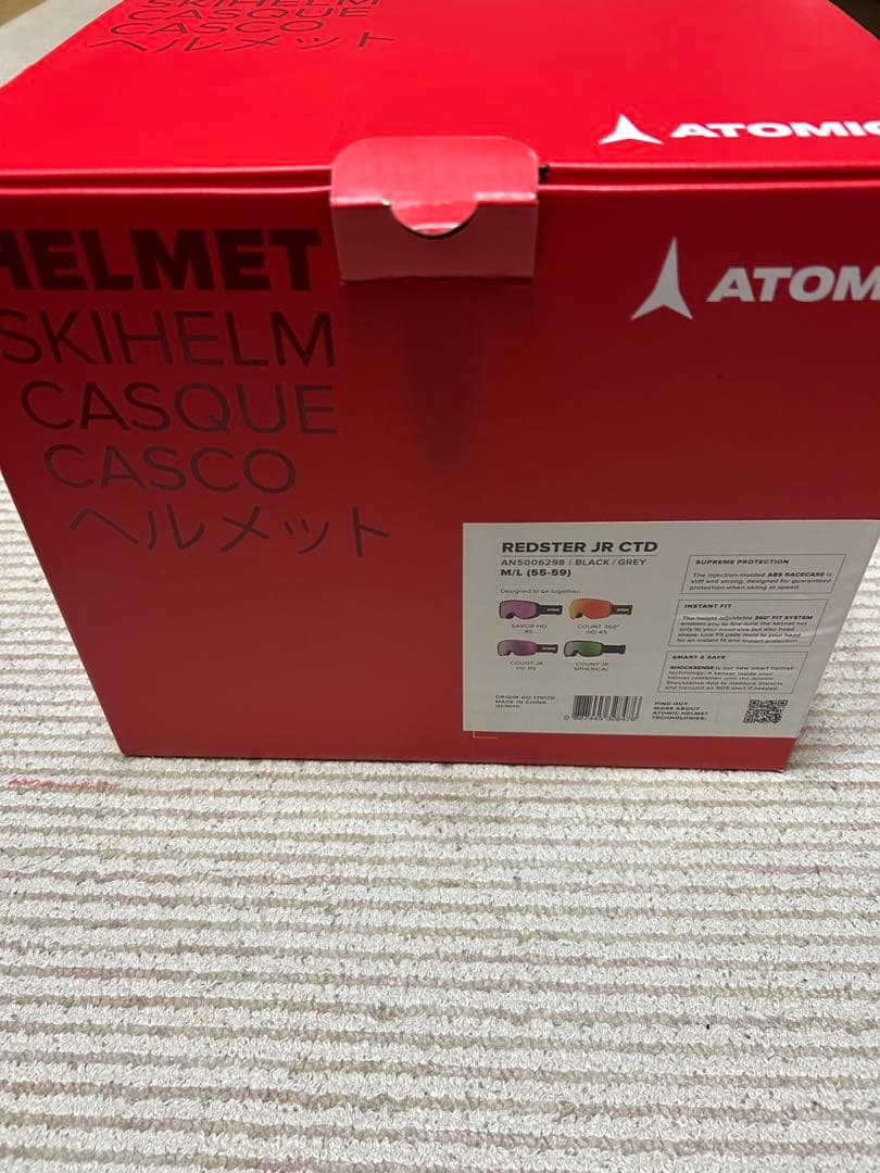 アトミック　ATOMIC FIS対応ヘルメット　REDSTER CTD