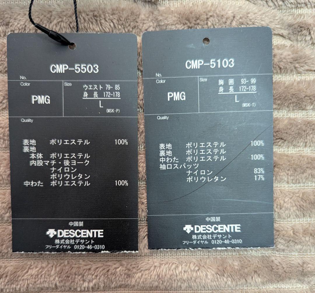 DESCENTE メンズLサイズ　スキーウェアセット（ジャケット＆パンツ）