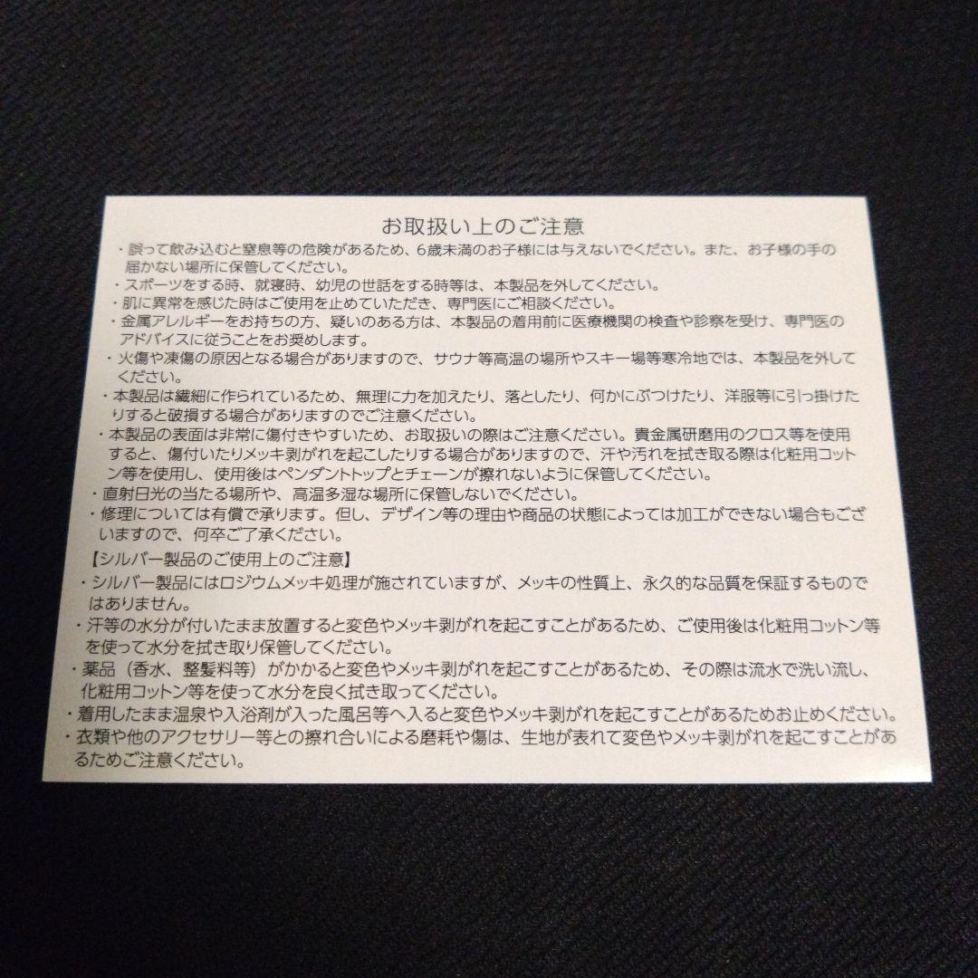 【 TOKYO 2020 】大会呼称 シルバーペンダント 〈 パラリンピック 〉