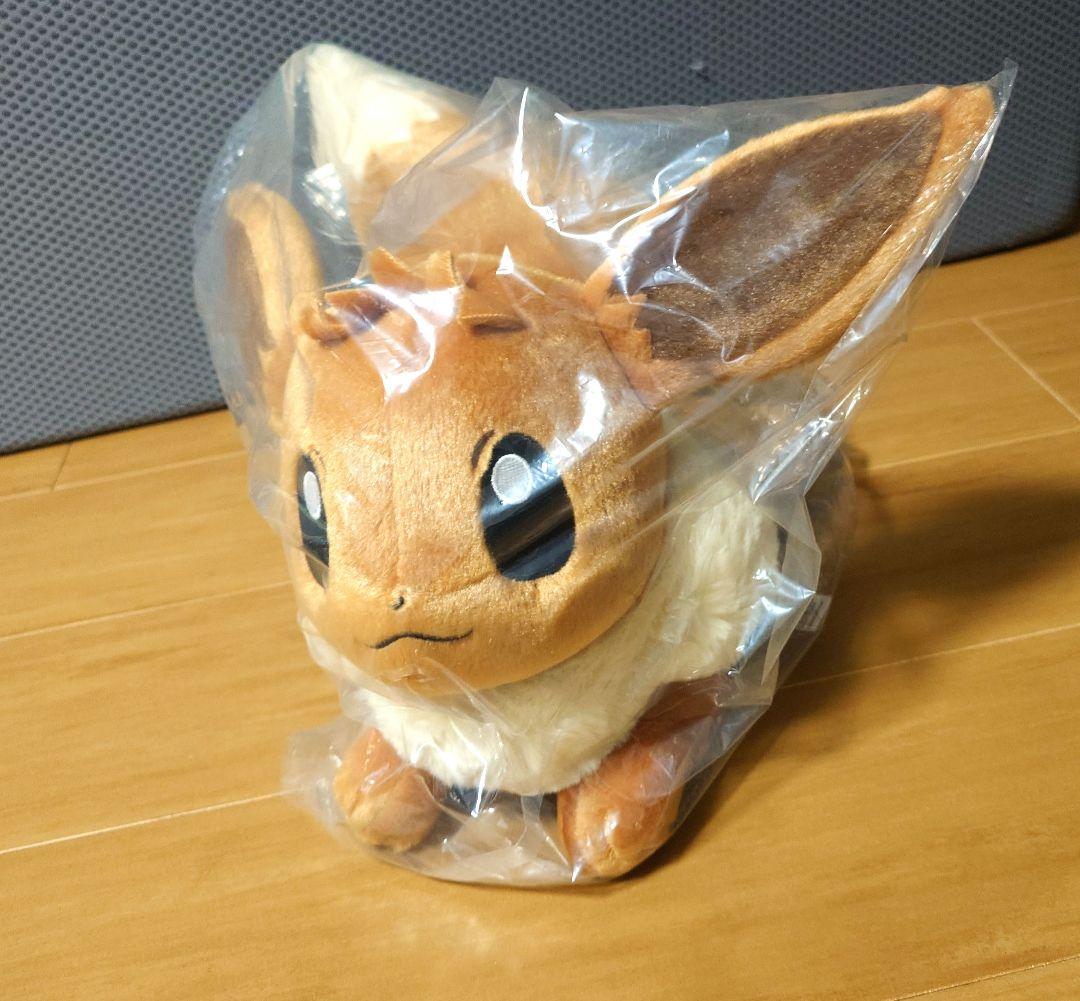 ​ポケモンセンターオリジナル 等身大イーブイ 寝そべり【未開封・完売品】