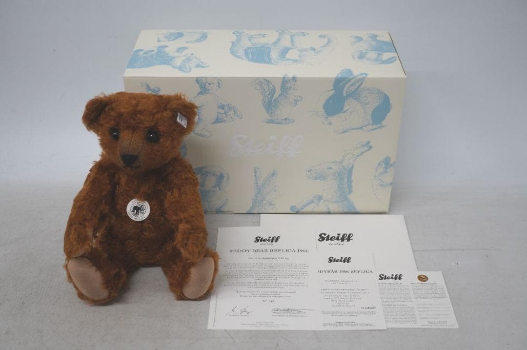 【M02-02】 Steiff シュタイフ テディベア レプリカ 1906