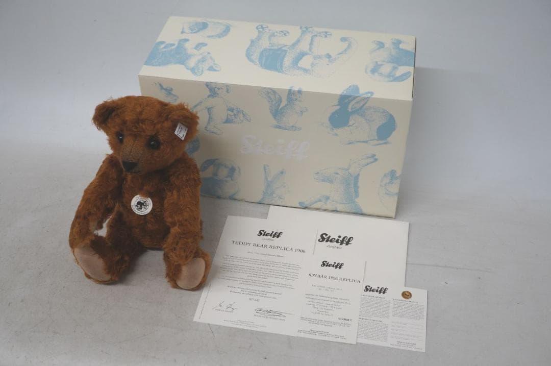 【M02-02】 Steiff シュタイフ テディベア レプリカ 1906