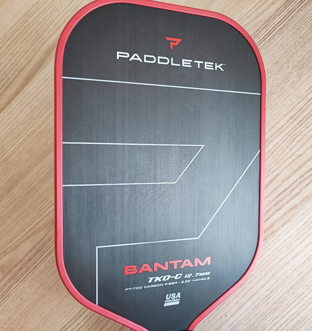 ピックルボールパドル Paddletek Bantam TKO-C ワイルド 赤