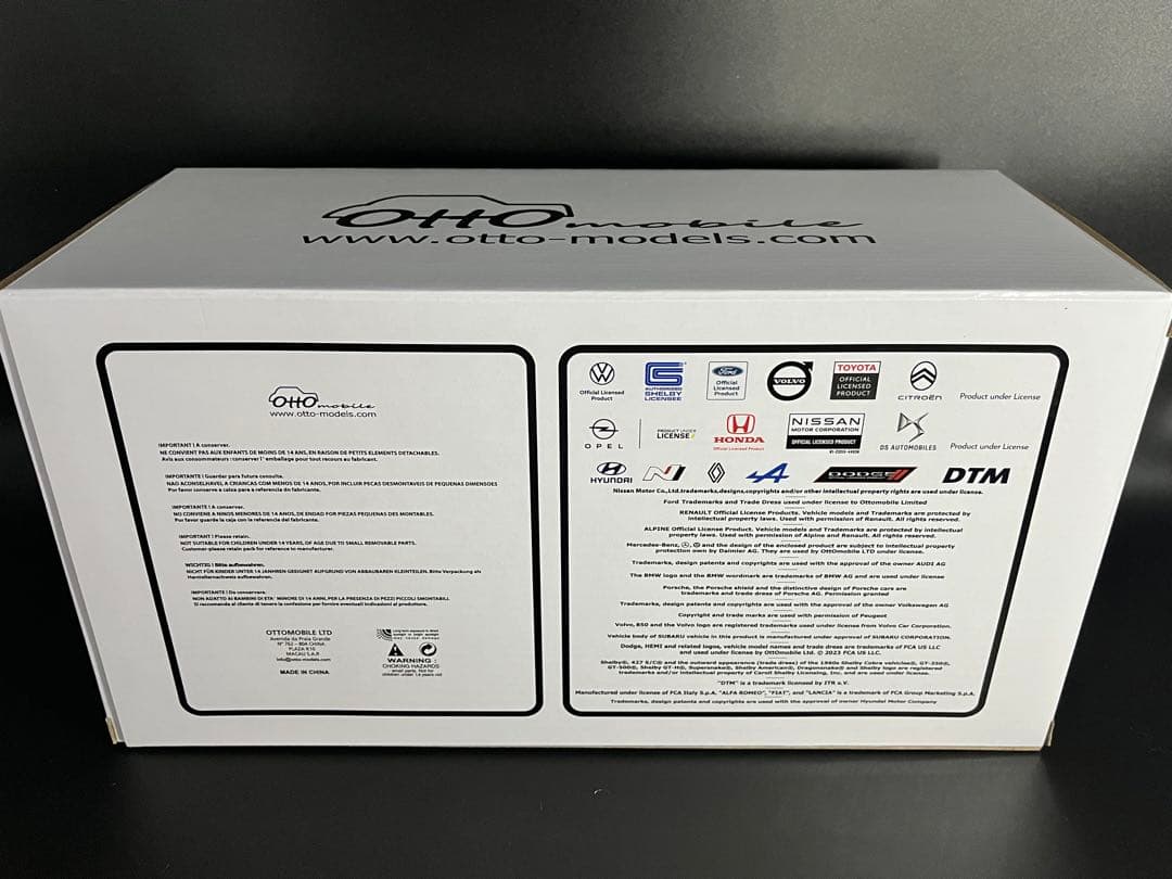 OTTO 1/18 ランサー エボリューションⅢ ホワイト ランエボ3