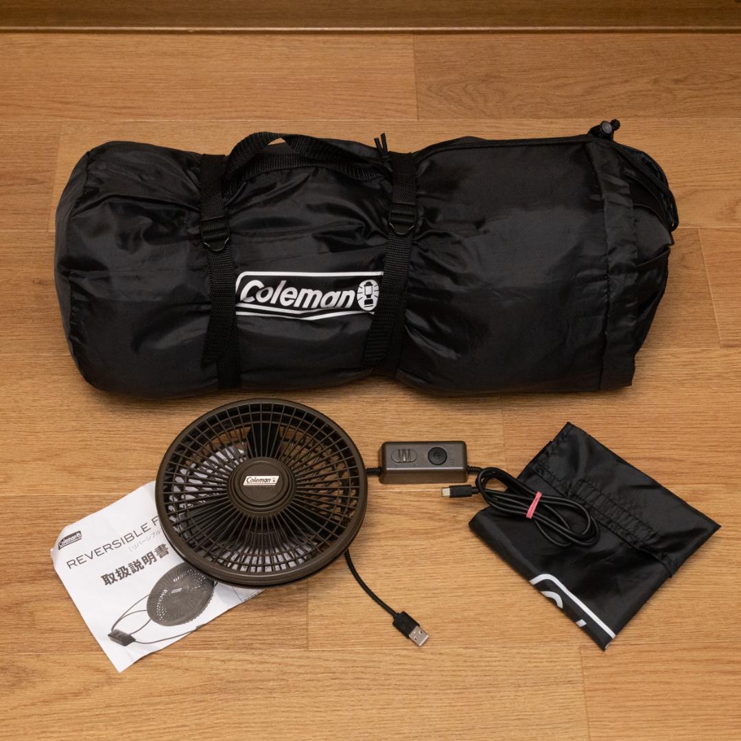 Colemanツーリングドームエアー DARKROOM ST+ テントファン付き