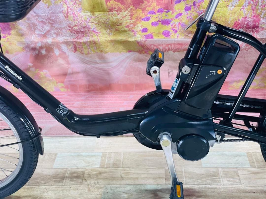K2614 電動自転車パナソニック ギュット 子供乗せ 20インチ ブラック