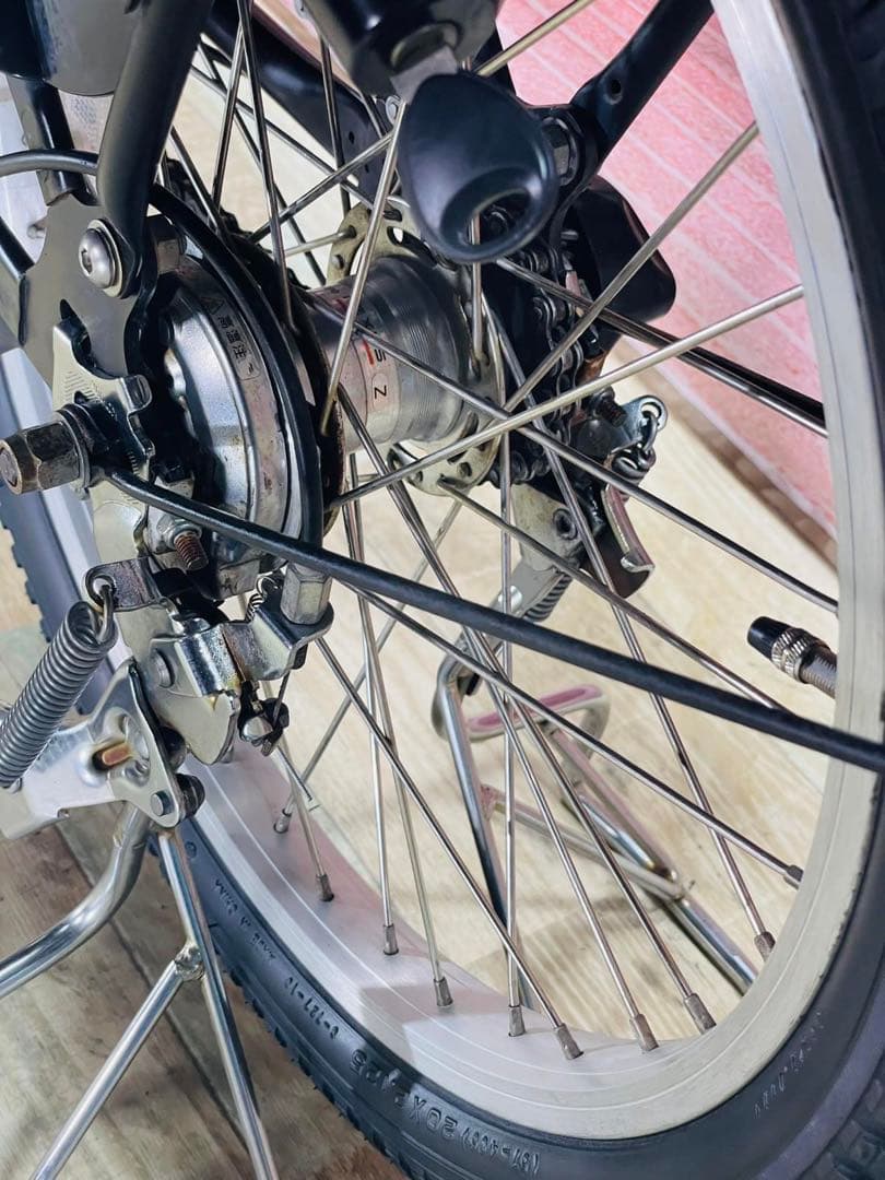 K2614 電動自転車パナソニック ギュット 子供乗せ 20インチ ブラック