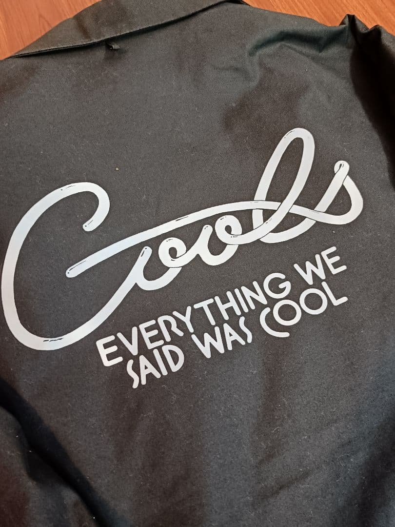 COOLS クールス ネオン 長袖ボーリングシャツ XL ブラック☆希少☆